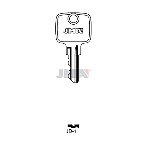 [JD-1] Clé plate ps laiton JD-1