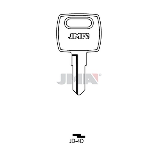 [JD-4D] Clé plate ps laiton JD-4D