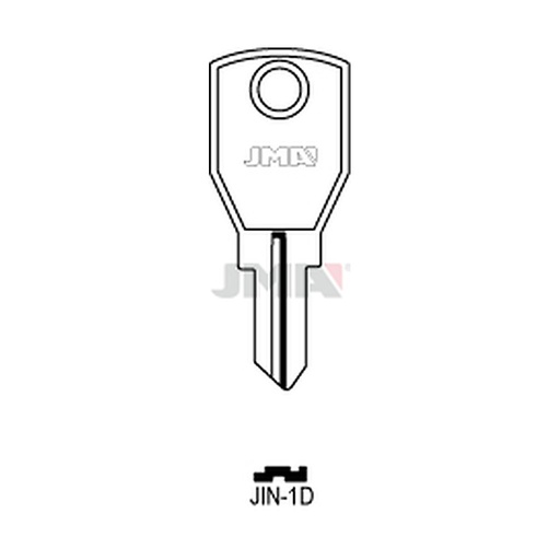 [JIN-1D] Clé plate acier JIN-1D