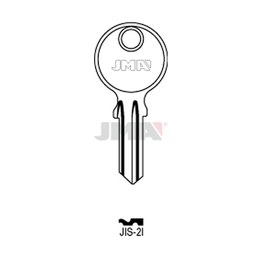 [JIS-2I] Clé plate acier JIS-2I