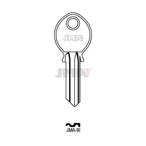 [JMA-9I] Clé plate acier JMA-9I