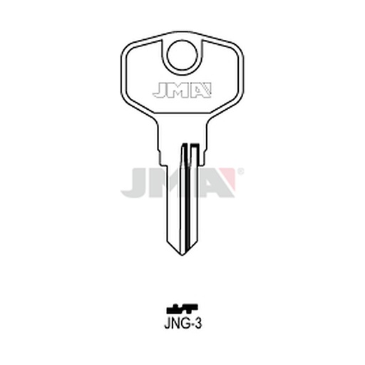 [JNG-3] Clé plate acier JNG-3