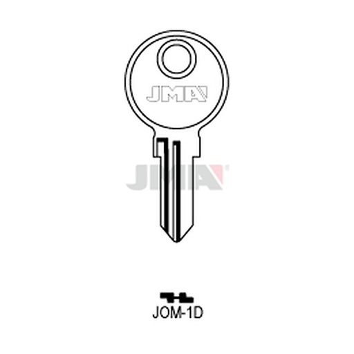 [JOM-1D] Clé plate acier JOM-1D