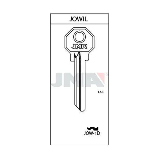 [JOW-1D] Clé plate acier JOW-1D