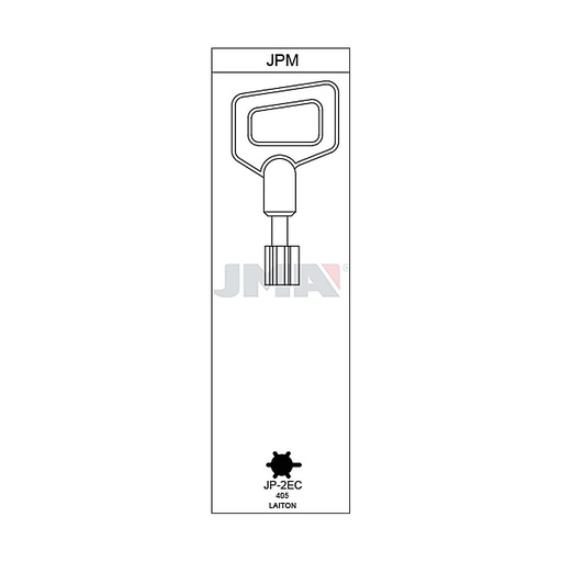 [JP-2EC] Clé à pompe JPM405 JP-2EC