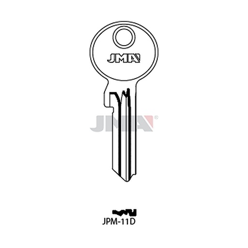 [JPM-11D] Clé plate acier JPM-11D