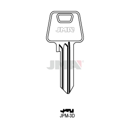 [JPM-3D] Clé plate acier JPM-3D