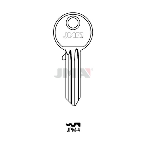 [JPM-4] Clé plate acier JPM-4