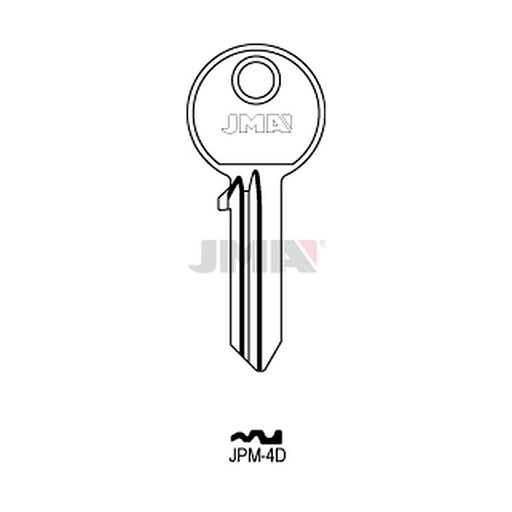 [JPM-4D] Clé plate acier JPM-4D